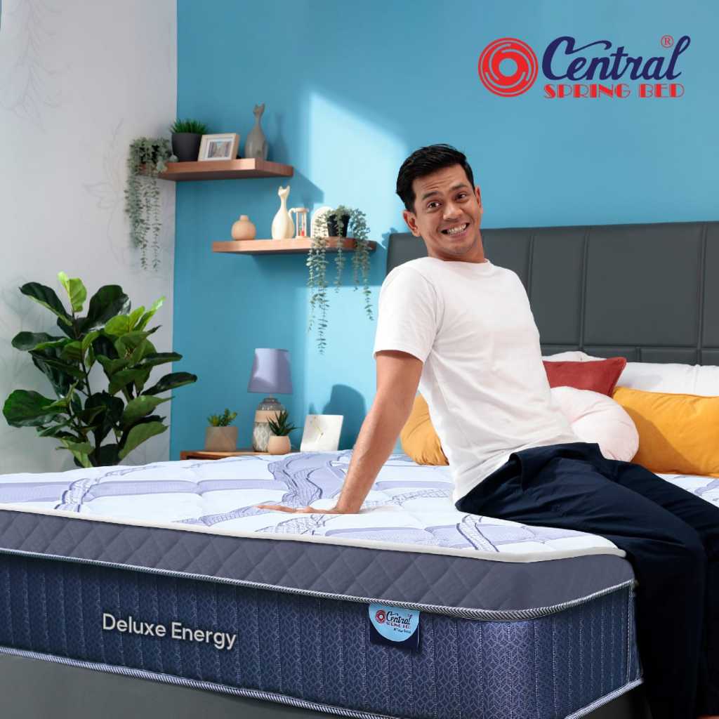Kasur Springbed central Deluxe Energy 180x200 tebal 30 cm bandung