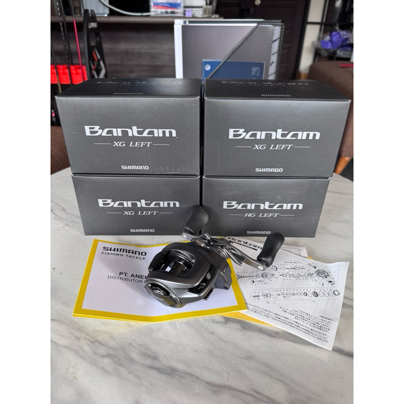 Reel Shimano Bantam MGL HG / XG Model 2022