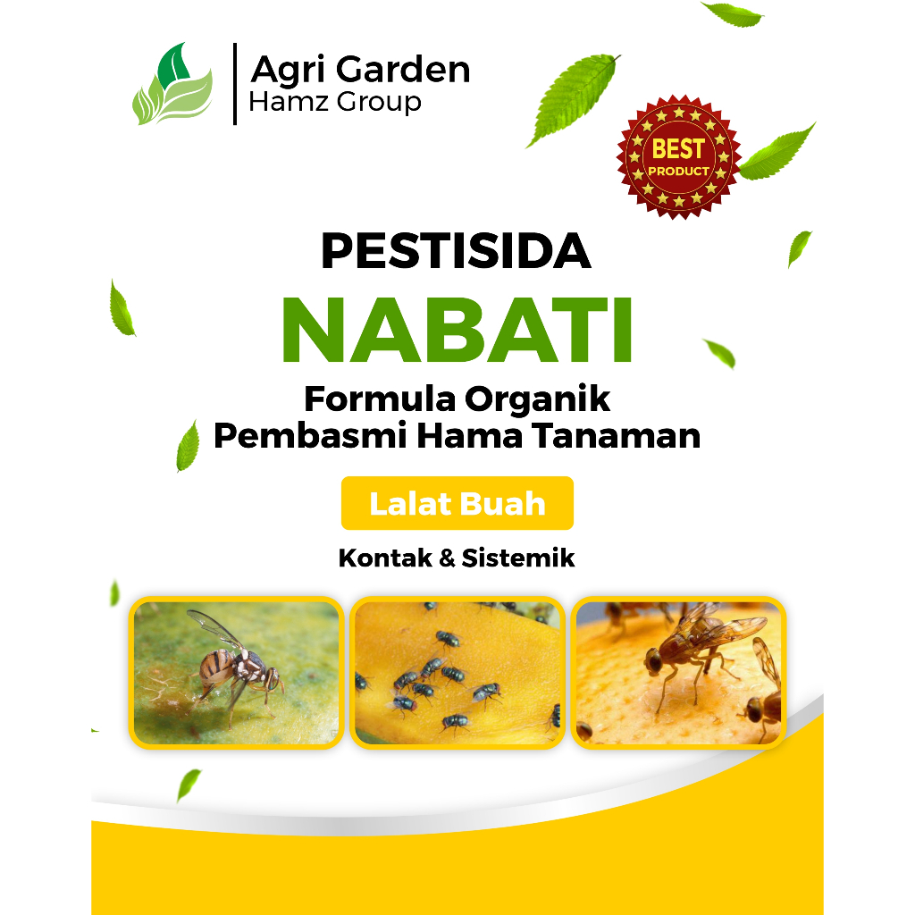 AGRI - PESTISIDA NABATI UNTUK LALAT BUAH AMPUH 1000ML