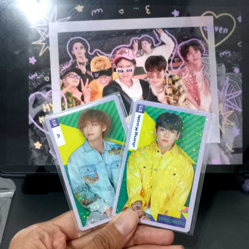 Photocard KPOP BTS RARE LIMITED EDITION