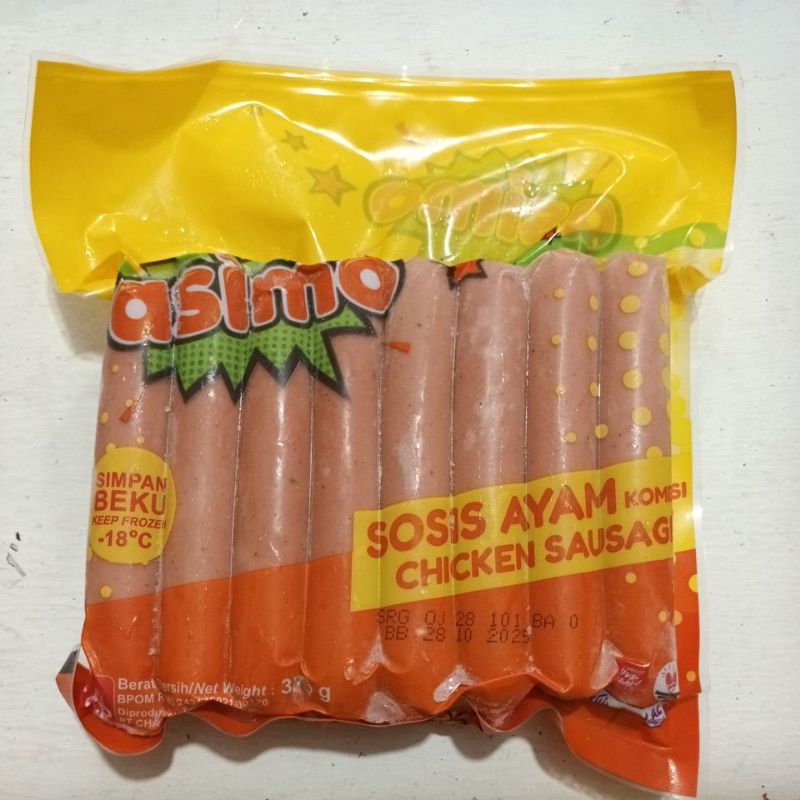 

Asimo Sosis Ayam Kombinasi 375g