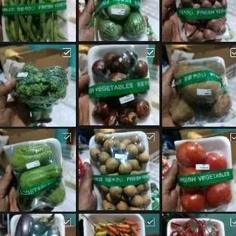 

sayur dan buah pack serba 5 rb