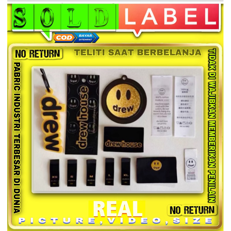 

SOLDLABEL PABRIC INDUSTRI LABEL DREW U.S.A