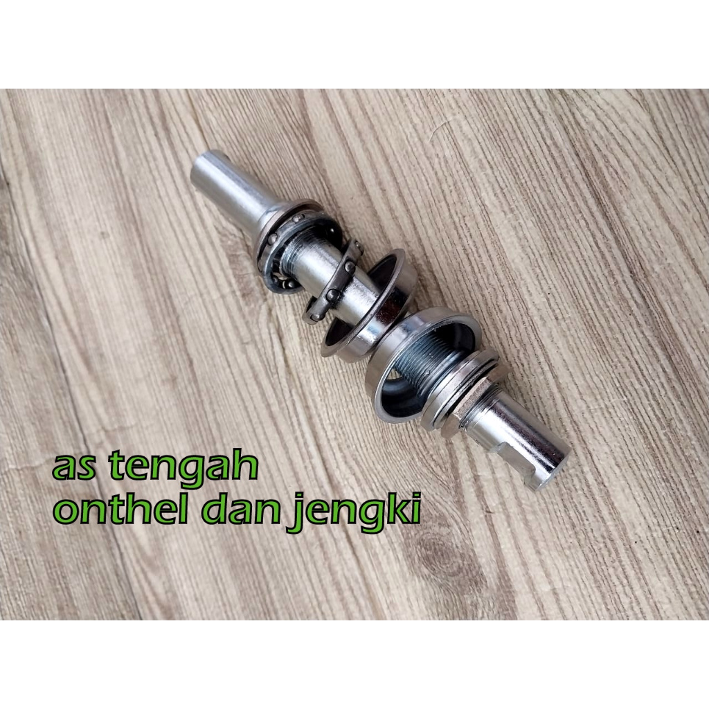 as tengah onthel jengki bottom bracket sepeda onthel sepeda jengki