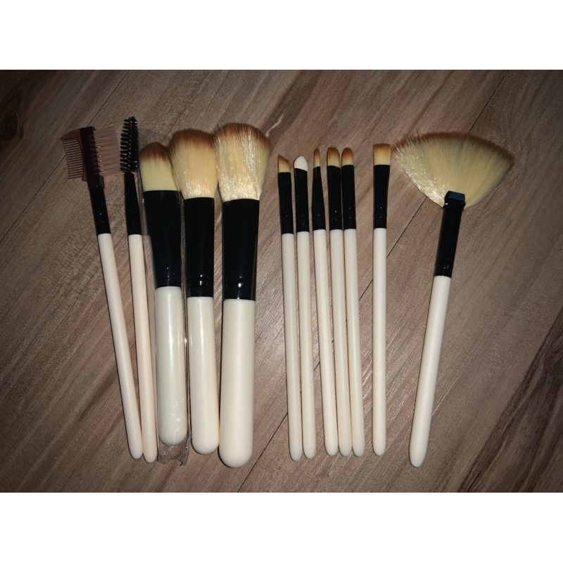 Brush Kuas Make Up Set 12 pcs 15 pcs - Preloved
