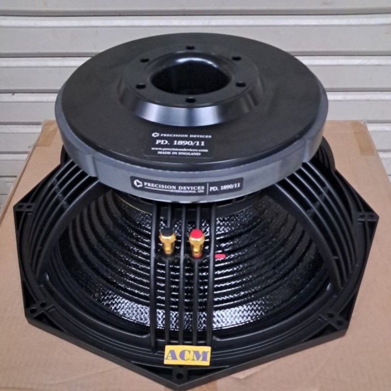 SPEAKER COMPONENT PRECISION DEVICES PD1890/II CARBON MAGNET PUTUS VOICE COIL 5 INCH PD 1890/II CARBO