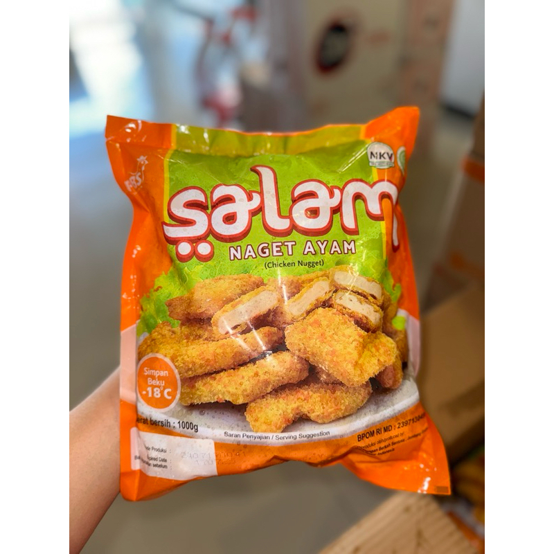 

Salam Naget Ayam (Chicken Nugget) 1kg