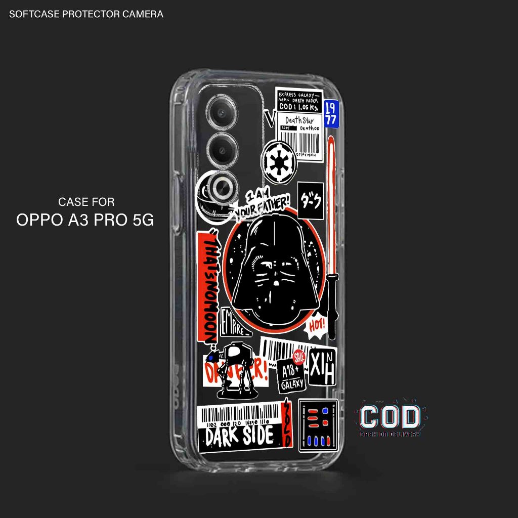 Case OPPO A3 PRO 5G Terbaru - Casing Oppo A3 Pro 5g - Softcase karet motif gambar ( STWRSHTM ) - Kes