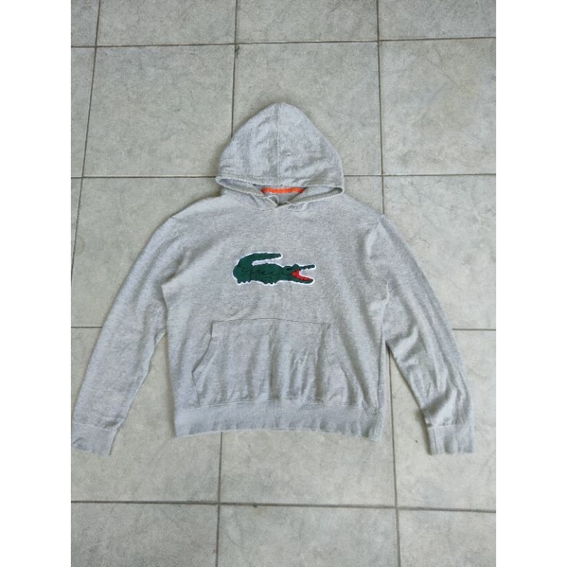 Hoodie Lacoste big logo