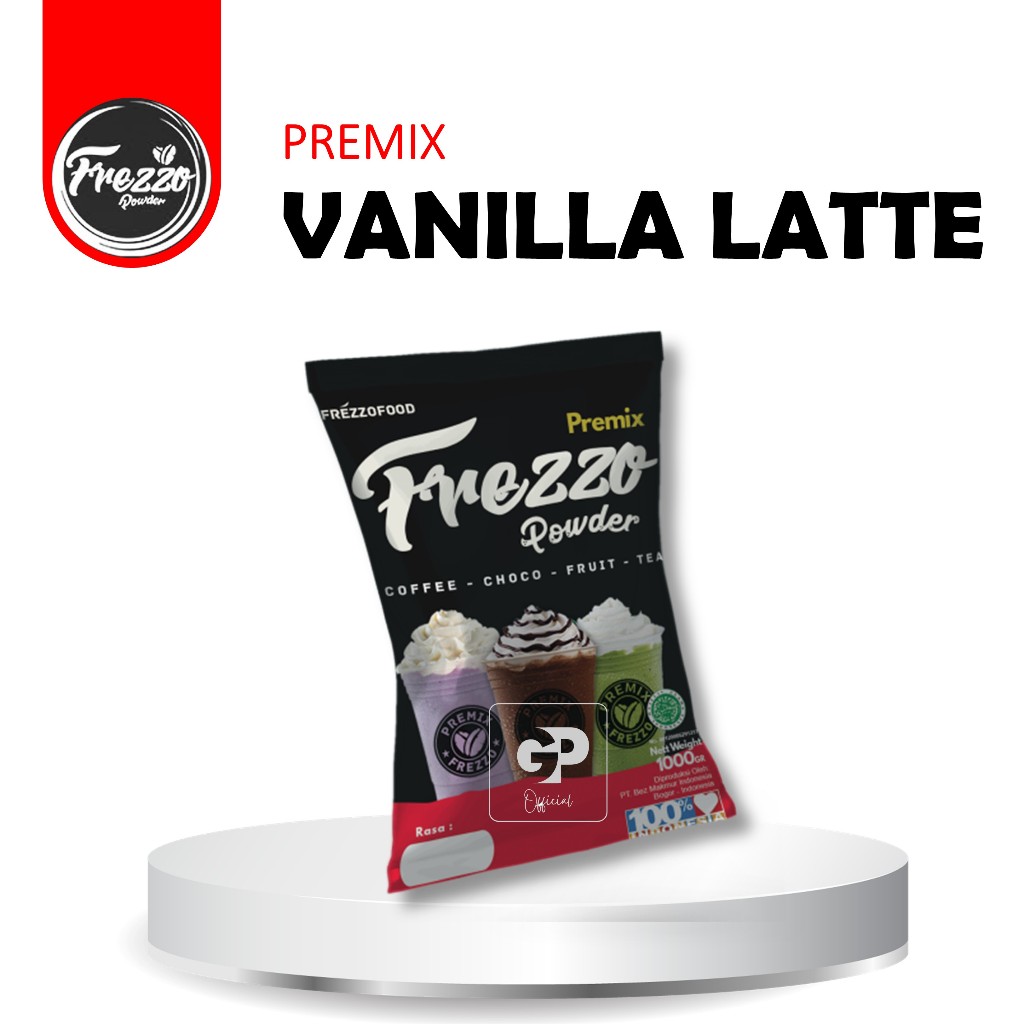 

Vanilla Latte 1kg - Bubuk Minuman Rasa Kopi Premix Frezzo Grosir Powder