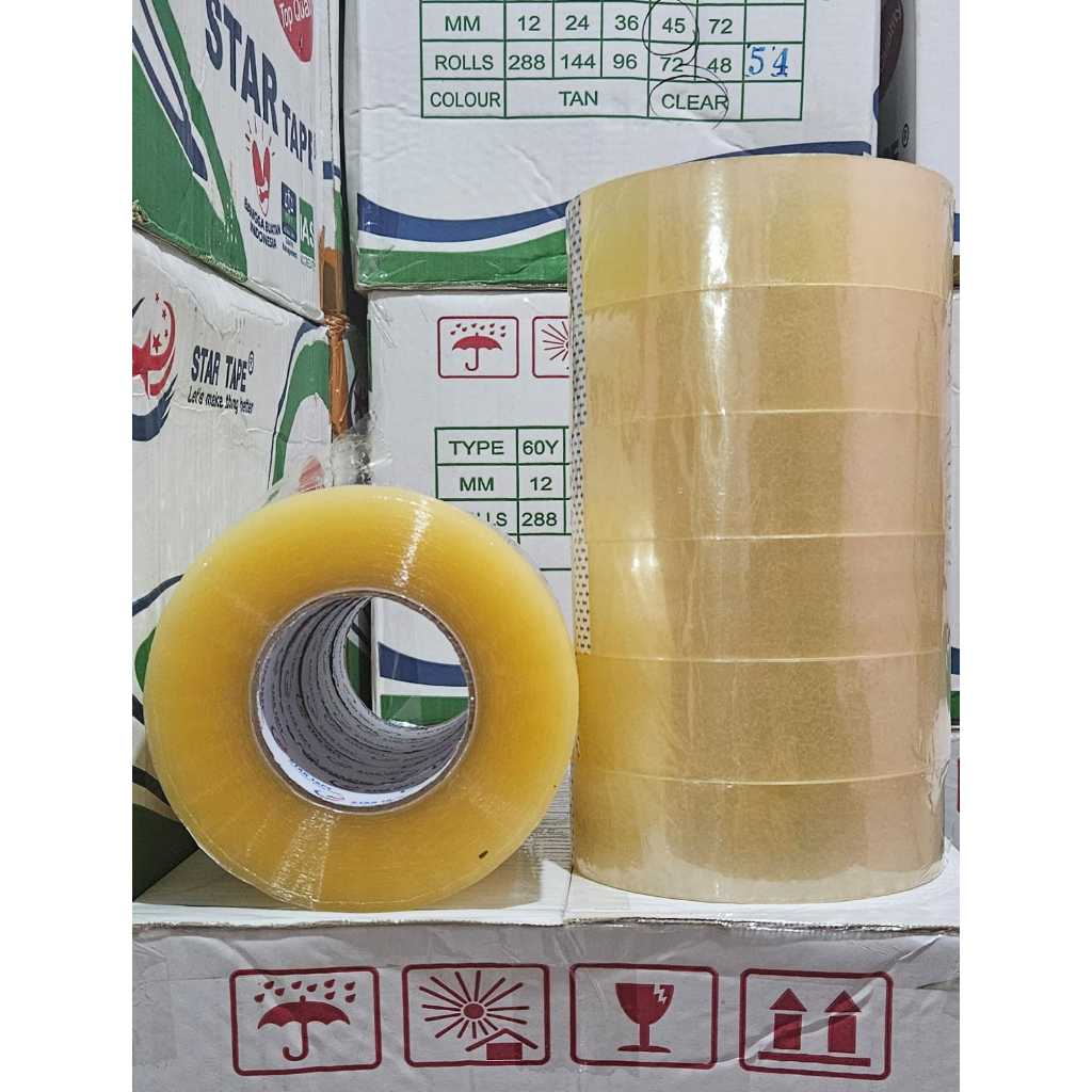 

LAKBAN BENING / LAKBAN COKLAT 45X500YARD (6PCS)