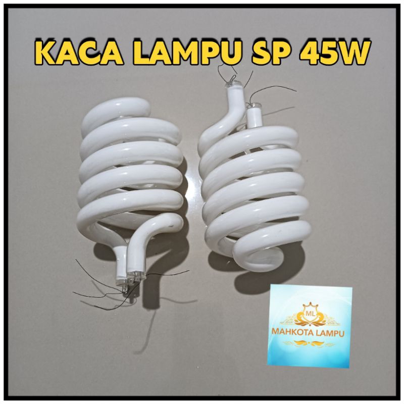 KACA LAMPU SPIRAL 45W - 50W TRIBEN