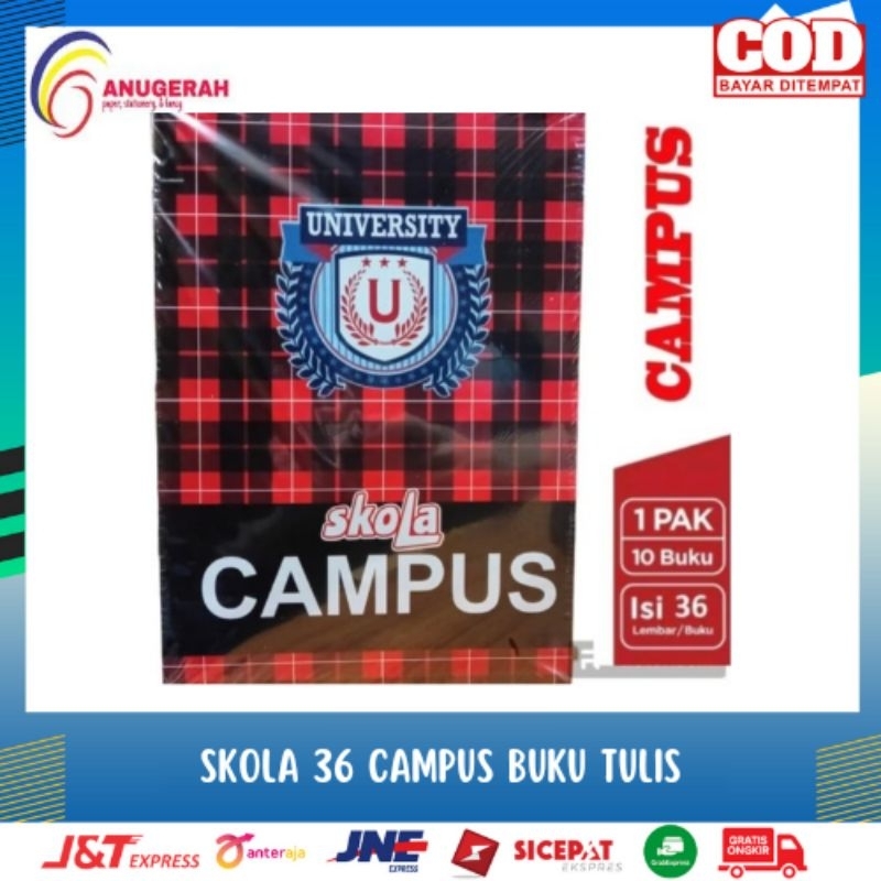 

SKOLA 36 CAMPUS BUKU TULIS (PAK)