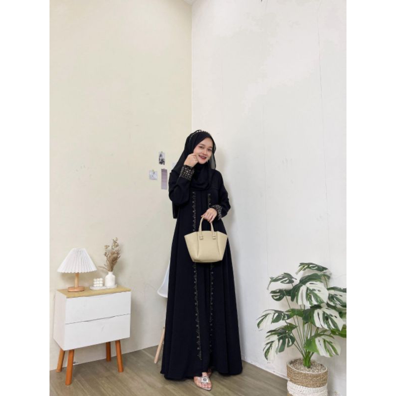 READY Gamis Megumi Dress By Emka Hijab - Kain Paulista