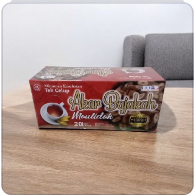 

Teh celup akar bajakah asli Kalimantan/Teh herbal akar bajakah isi 20 kantong teh celup