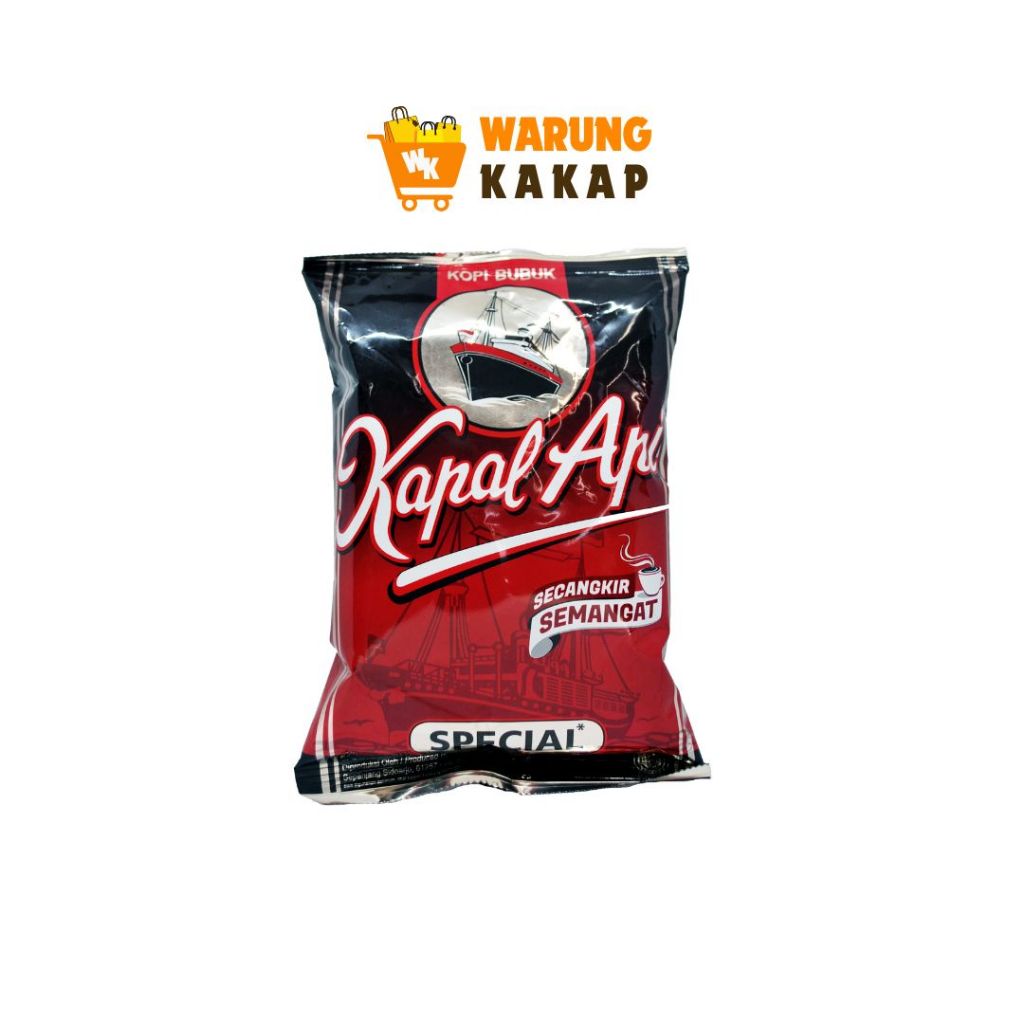 

KOPI KAPAL API SPECIAL 165 GR / KOPI BUBUK POUCH