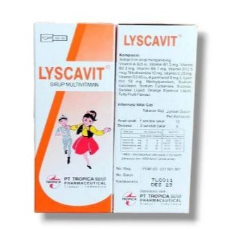 LYSCAVIT SYRUP 60ML