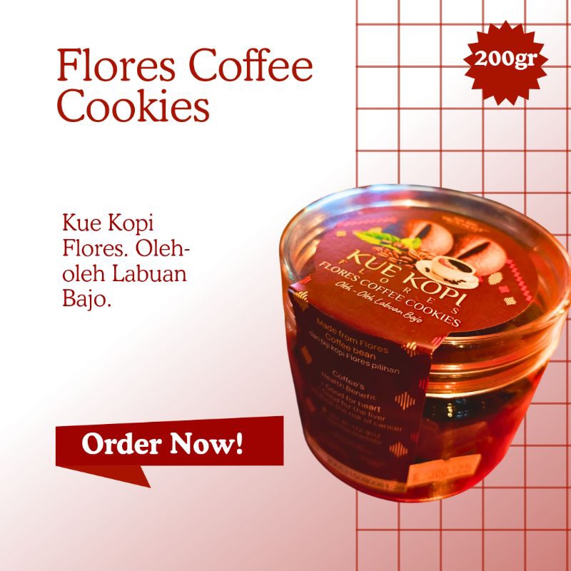 

Flores Coffee Cookies 200gr dari Labuan Bajo