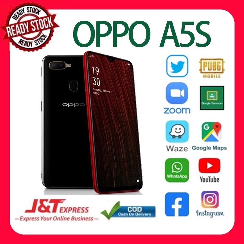 Handphone Second HP OPPO A5S Ram 6Gb internal 128GB Termurah dan bergaransi