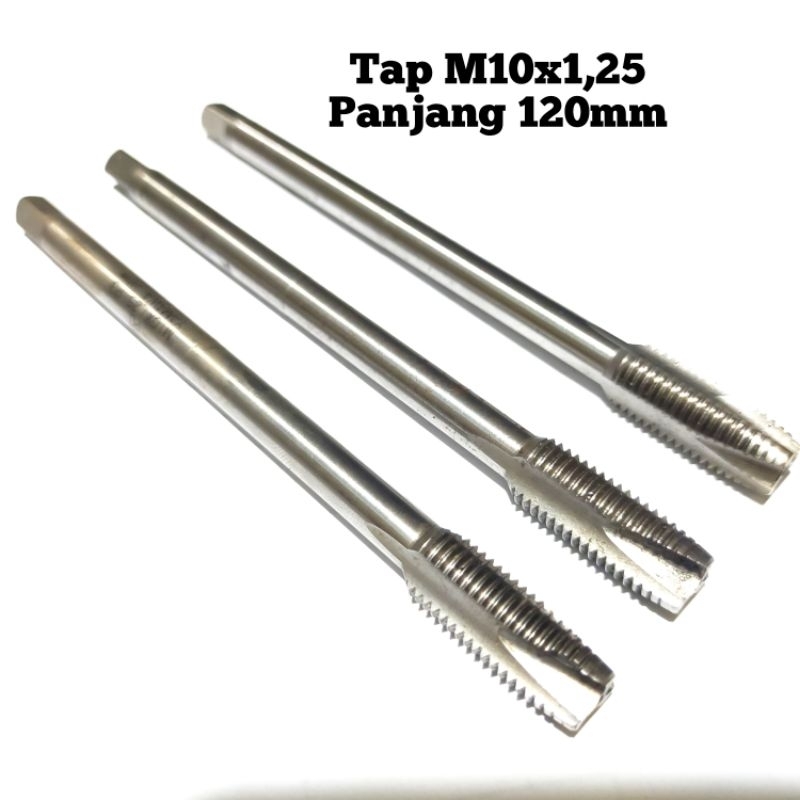 Tap M10x1,25 tap baut 14 tap panjang 120mm