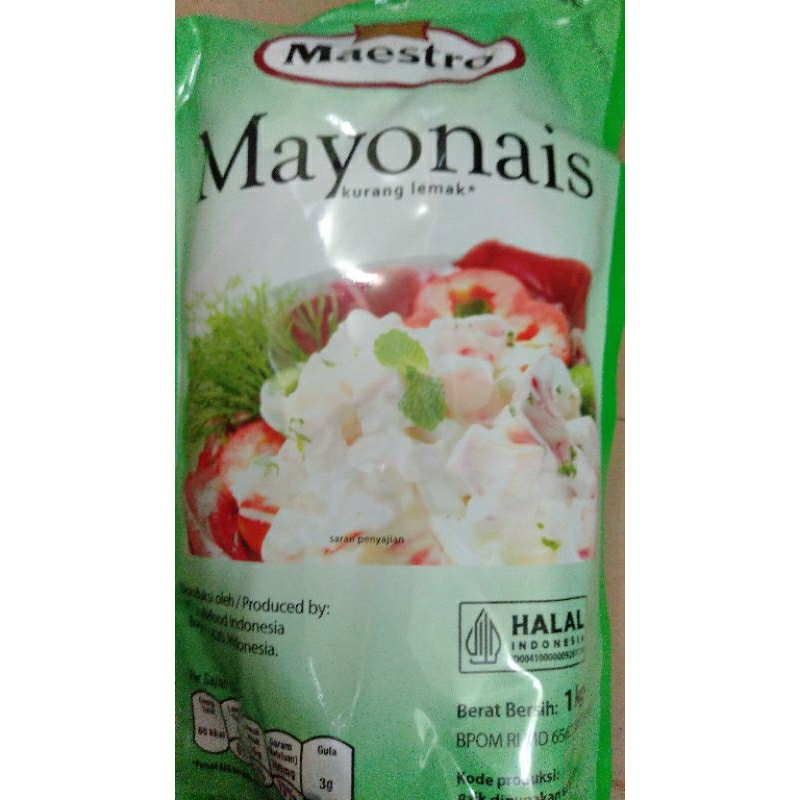 

mayones 1000 gram ( 1 bgks )