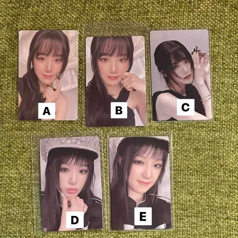 Photocard (PC) Official Yeh Shuhua (G)I-DLE GIDLE IDLE Part 5