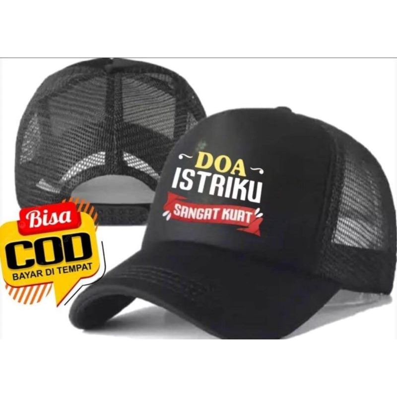 Topi Jaring Doa istriku Sangat Kuat