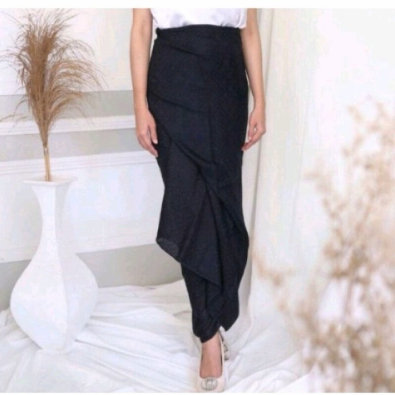 rok lilit dobby viscose polos