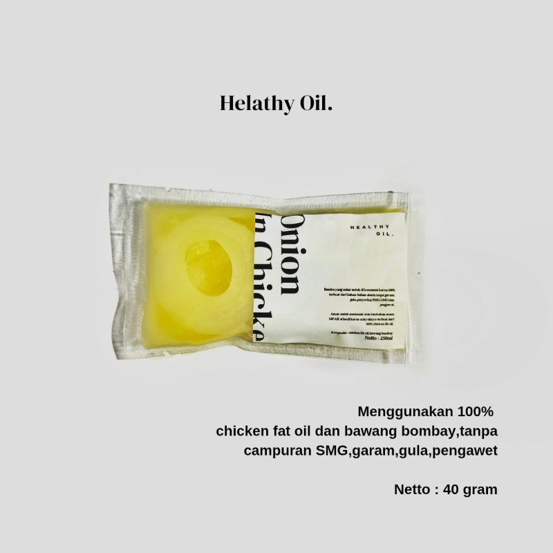 

[40 ML] Becaman Bawang Bombay MPASI - Healthy Oil