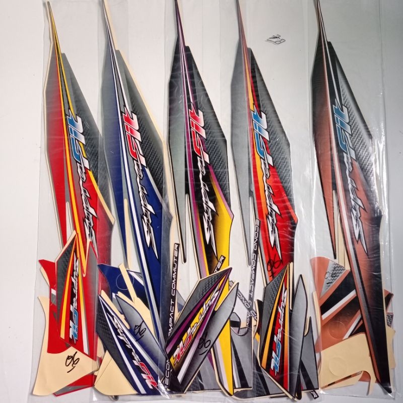 Stiker Striping Sticker Motor Honda Supra Fit New 2006 List Les Body Motor Honda Supra Fit New 2006