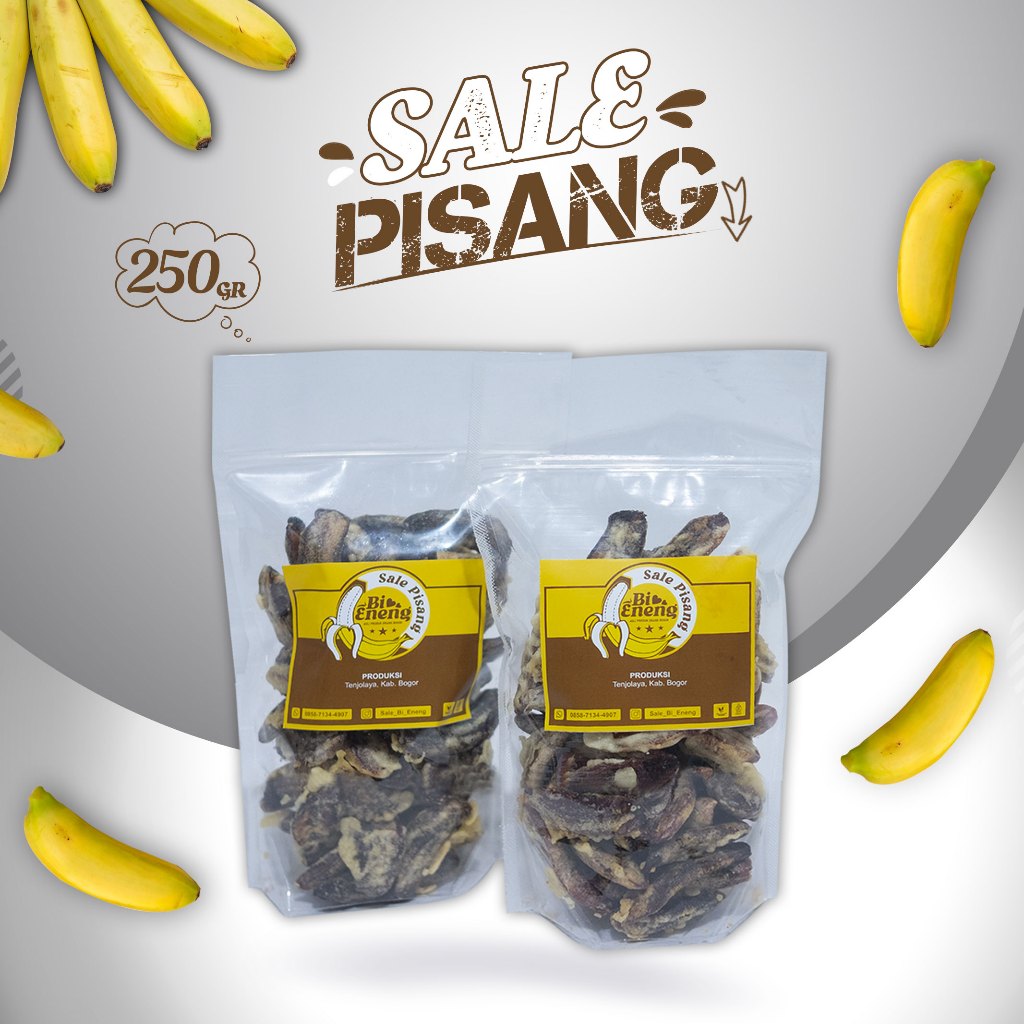 

Sale Pisang Jari - Sale Pisang - Sale Pisang Unyil - 250 Gr