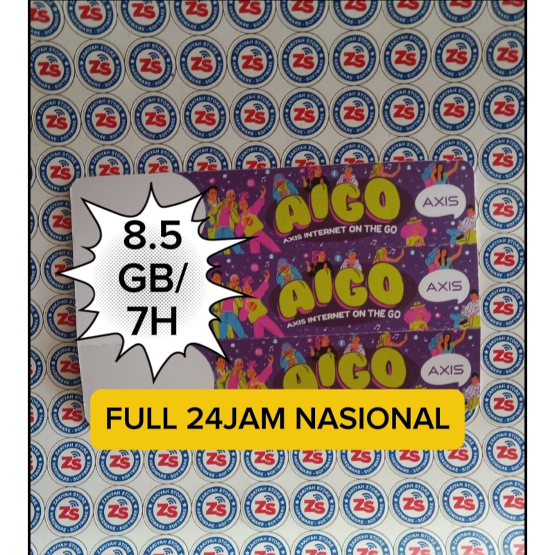 Voucher Axis 8,5Gb 7 hari