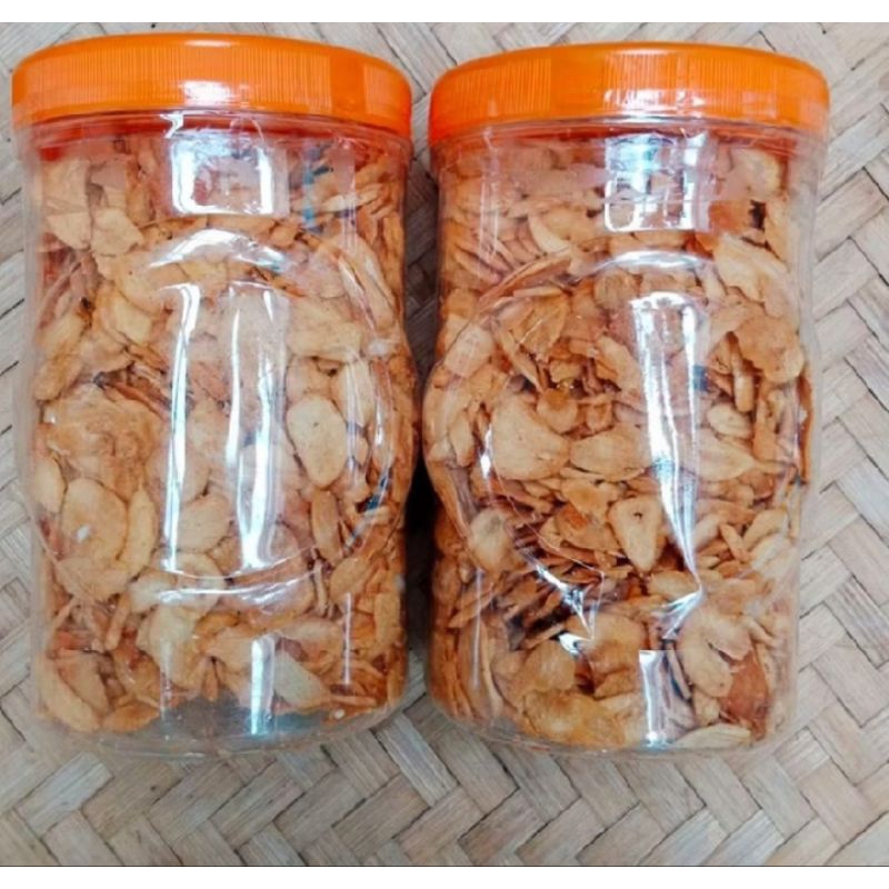 

bawang putih goreng 1 toples sosis