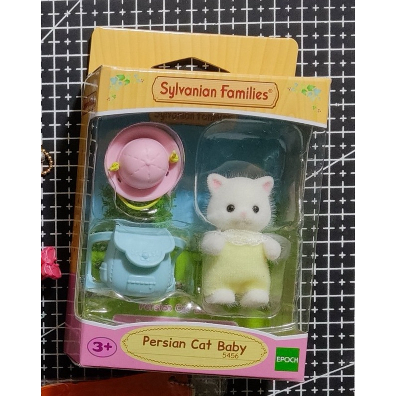 

sylvanian families persian cat baby set sealed