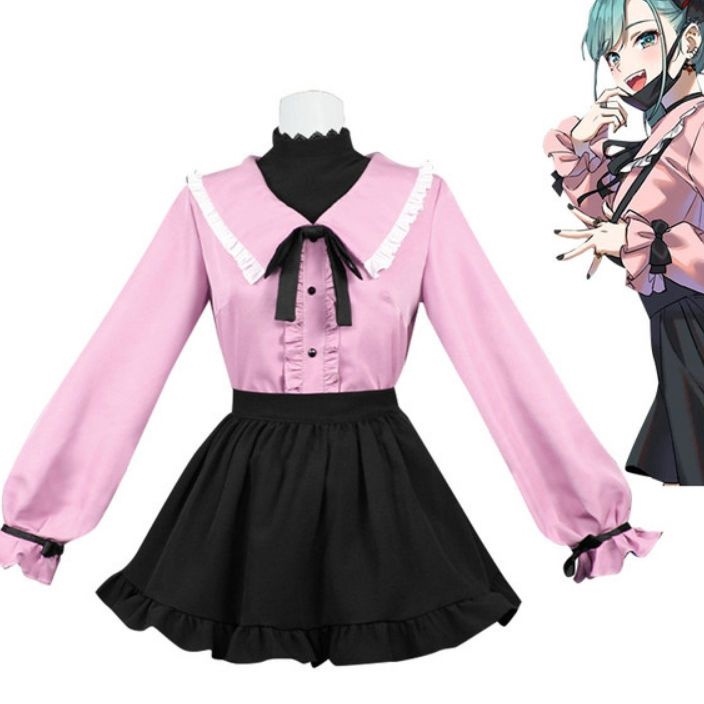 HJ6 kostum cosplay Miku vampire