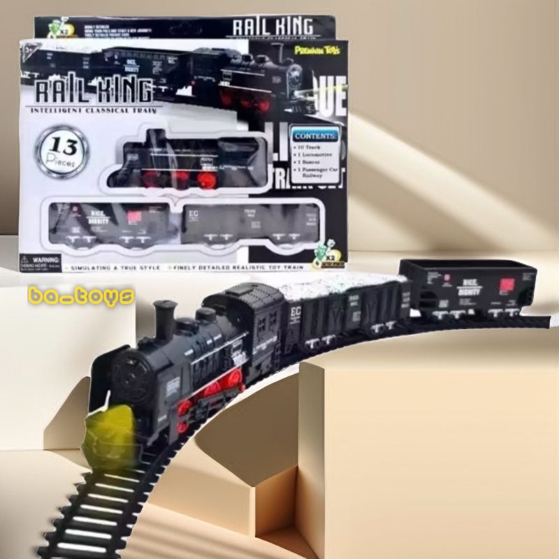 RAIL KING MAINAN ANAK KERETA API RAIL KING REL LOKOMOTIF RAIL KING 13