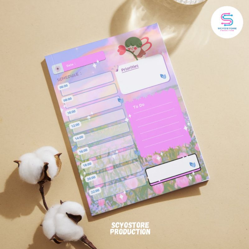 

Buku Agenda Per Jam A6 Wonderland Hourly Planner 30 Lembar