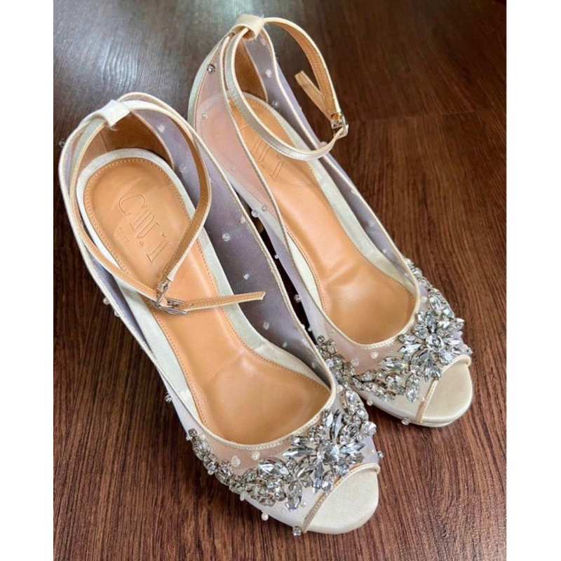 Preloved Cava Prive Heels Wedding Shoes