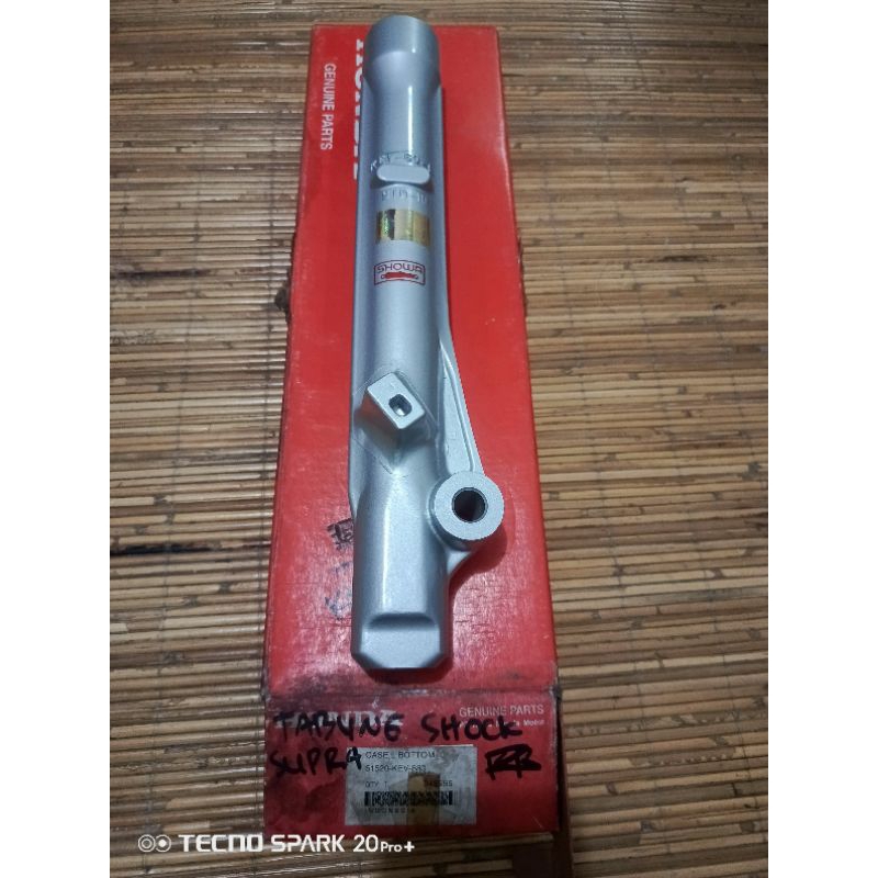 BOTTOM SHOCK KIRI SUPRA X 100 FIT LAMA TROMOL ORIGINAL AHM