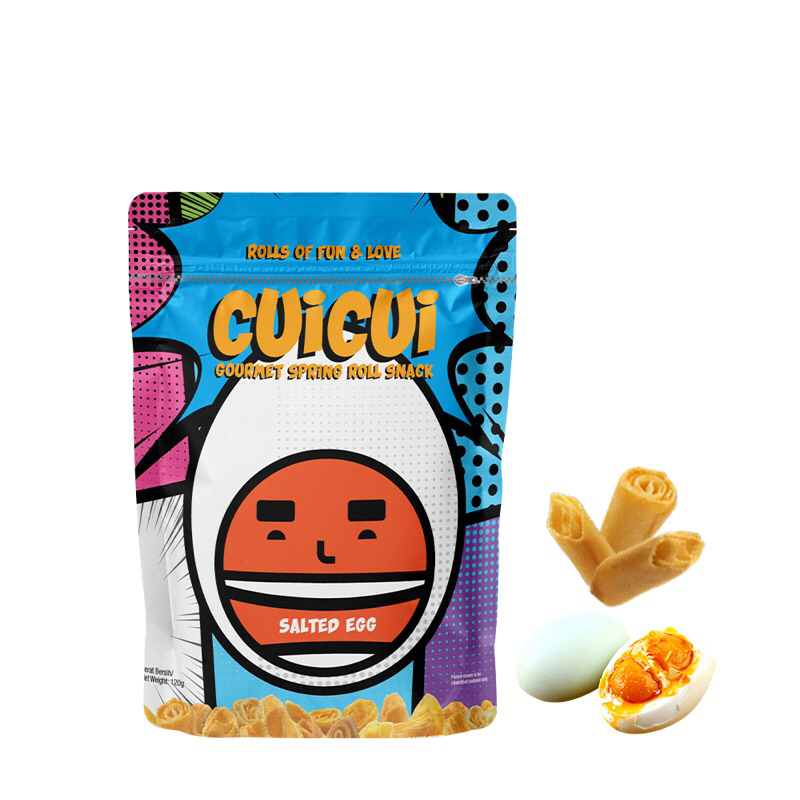

[Ready 1] Eureka - CuiCui Salted Egg Spring Roll Snack