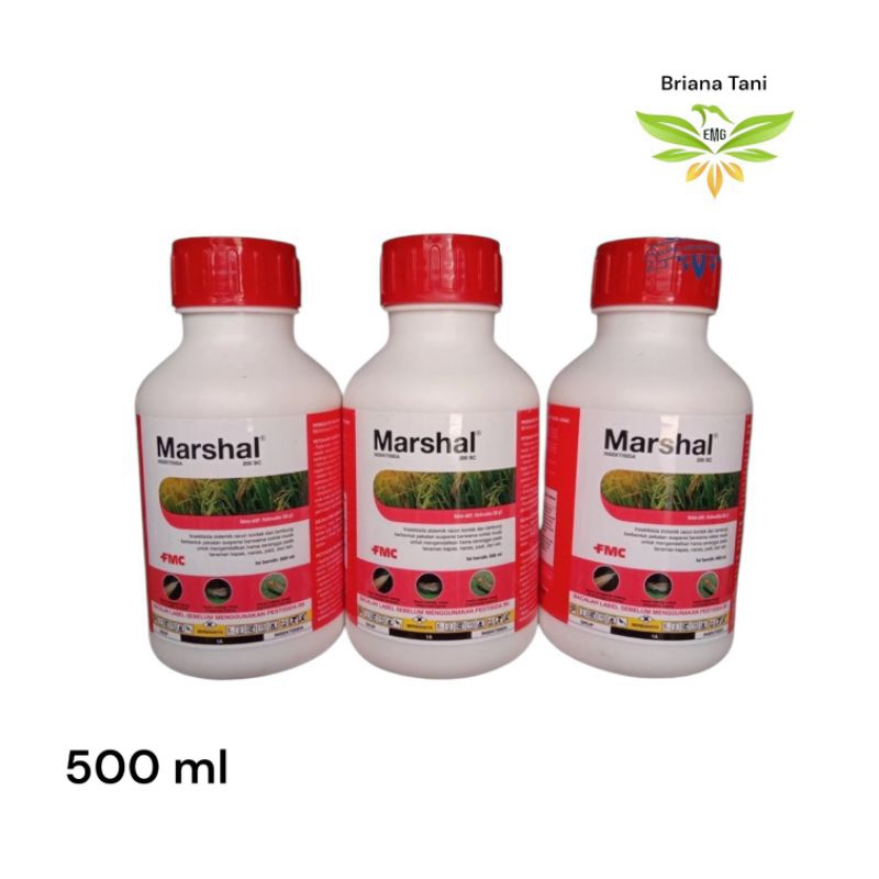 ￼Marshal 200 EC 500 ml Insektisida Karbosulfan 200g/l Obat Pertanian Pembunuh Serangga FMC Taurus