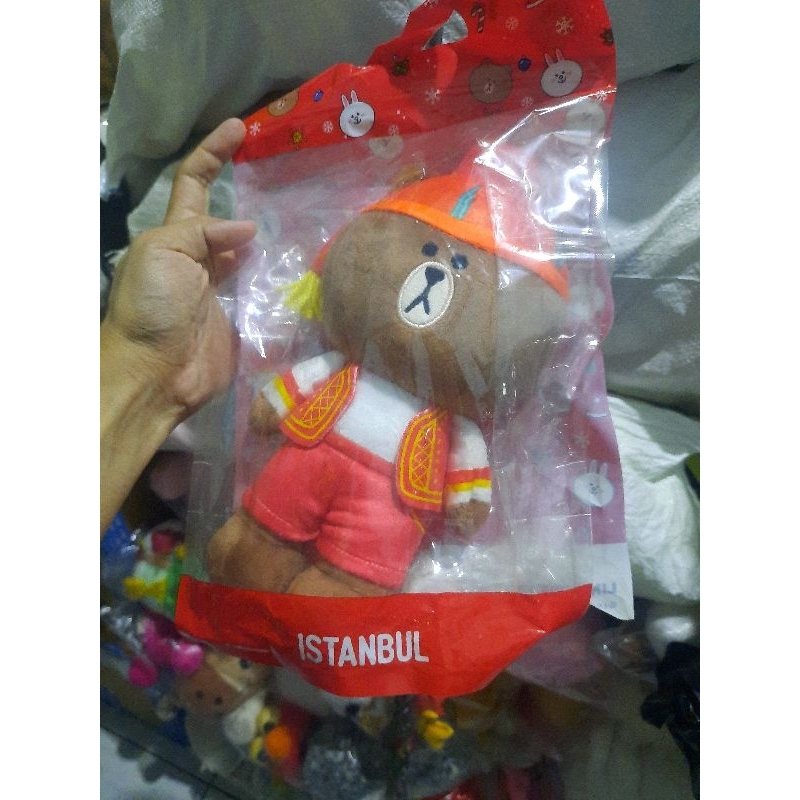 Boneka Brown Kostum Istanbul Segel Original Cantik Lucu