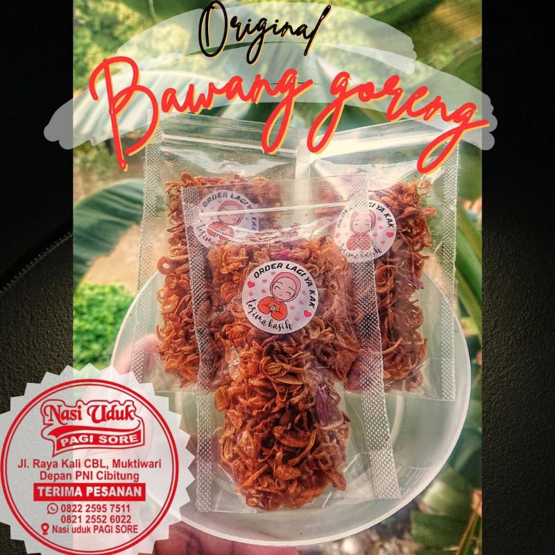

Bawang goreng original 28gr
