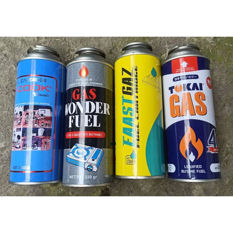 Refill Gas Portable untuk Kompor Portable, Torch, Las AC, BBQ