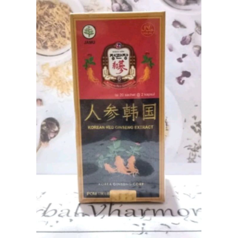 

Korean Red Ginseng Extract Ginseng Korea Original