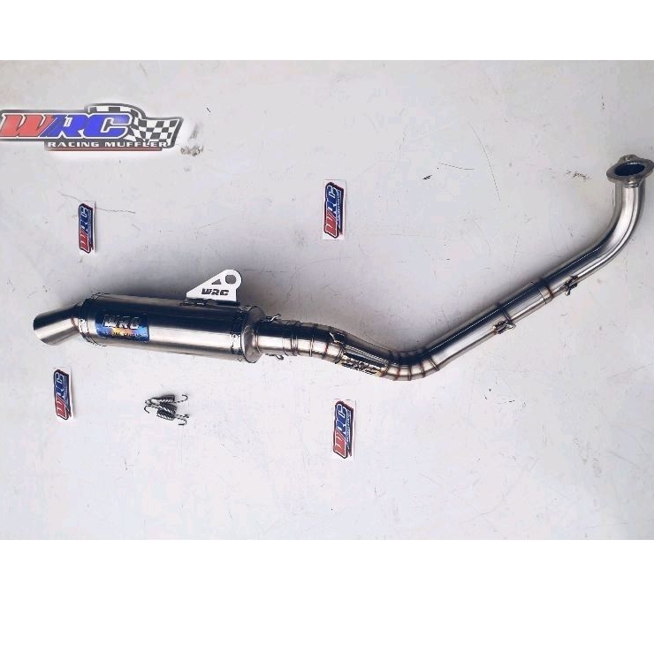 KNALPOT WRC WR8 KAWA SERIES  (ORIGINAL WRC)tersedia untuk segala jenis matic