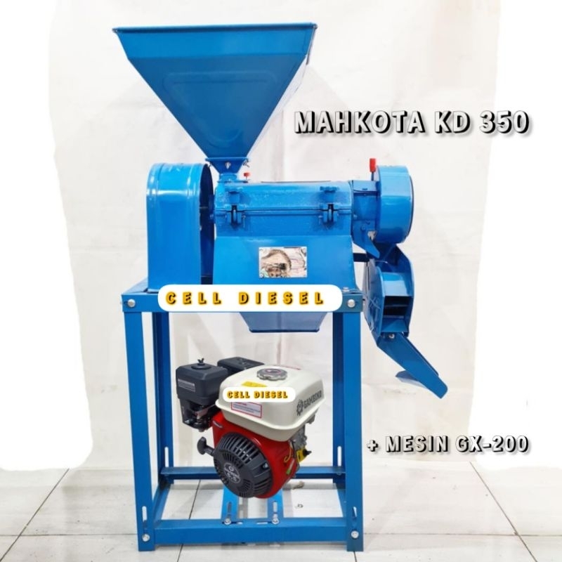 Mesin Giling Padi MAHKOTA KD-350 Rice Polisher / penggiling padi