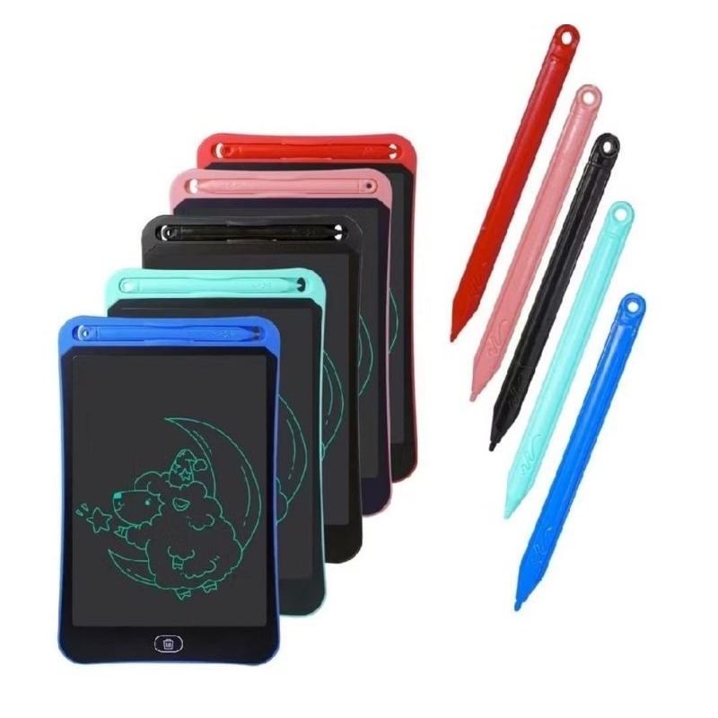 

Lcd drawing writing tablet 8.5 inch mainan papan tulis bisa hapus board digital pad papan tulis
