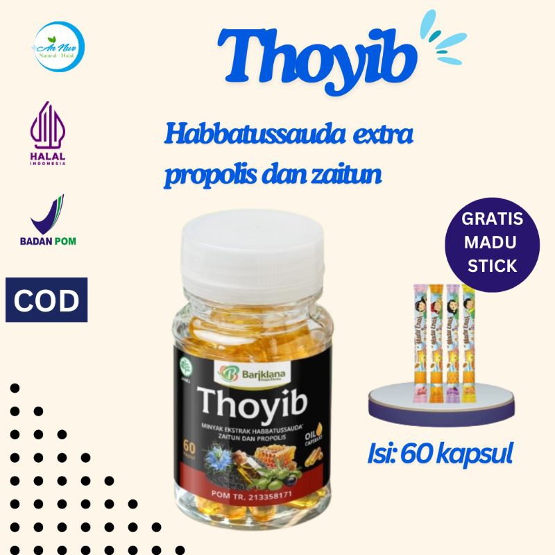 

Thoyib habbattussauda | herbal habbat jintan hitam bariklana, thoyib bariklana