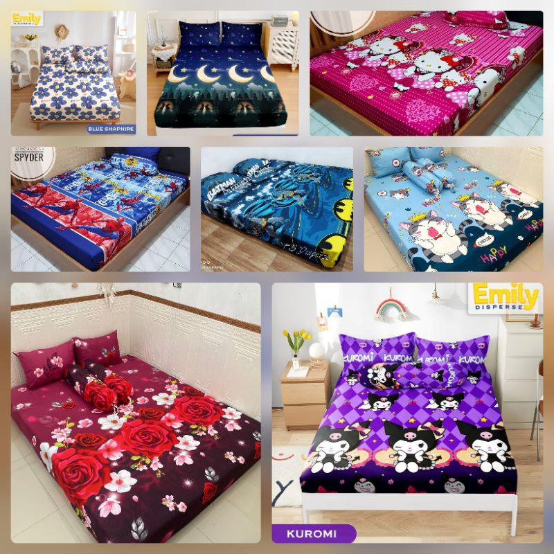 sprei  homemade tinggi 30 cm, sprei 140*200*20